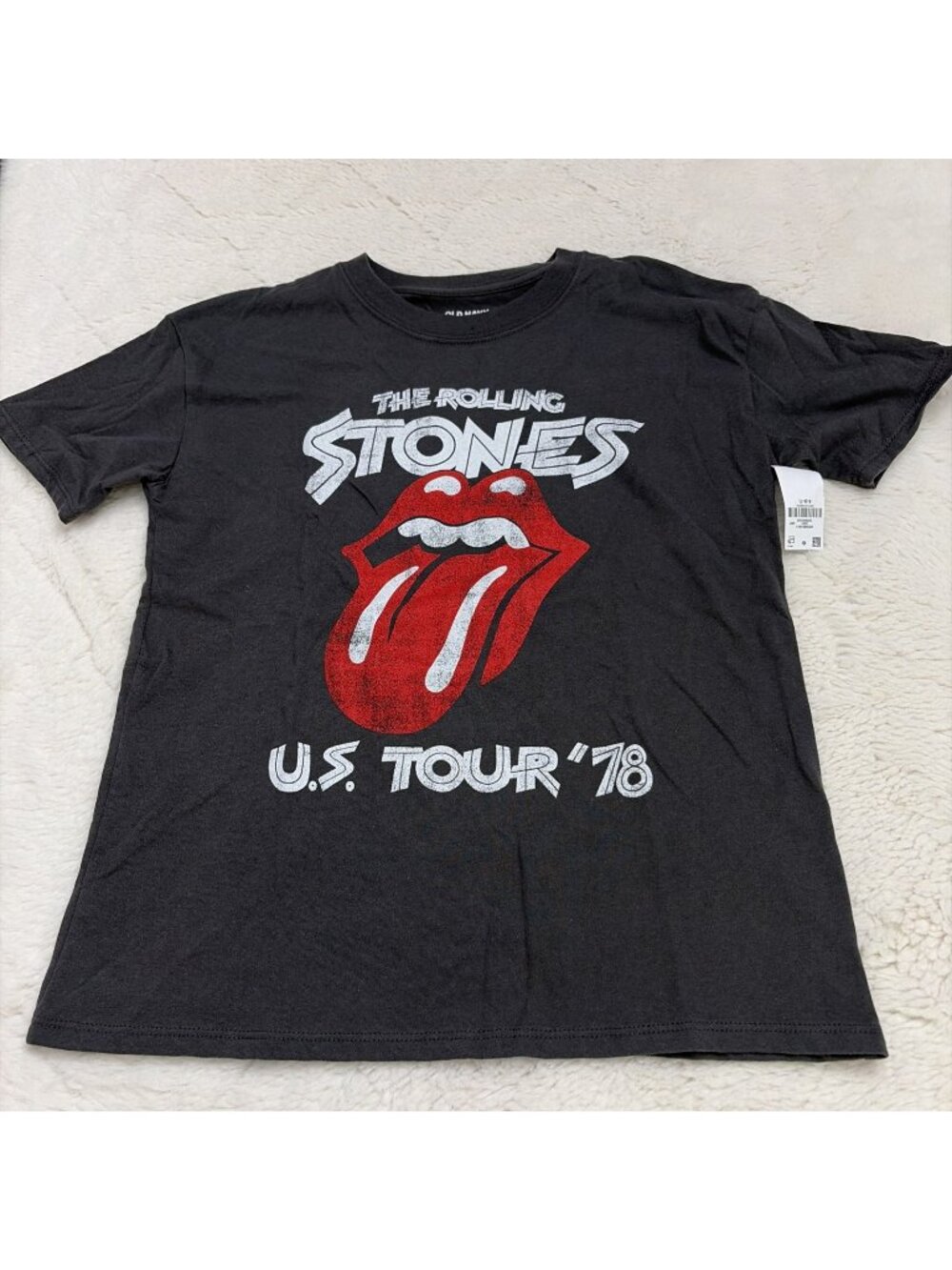 Old Navy Girls The Rolling Stones Tee Small 6/7 NWT